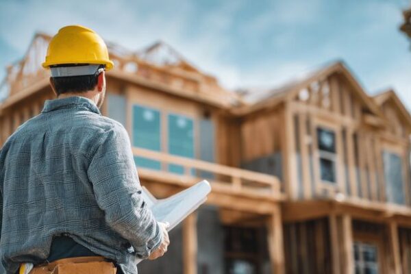 home construction landscape image